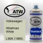 Preview: Volkswagen, Albatross White, L90K (1968): 400ml Sprühdose, von ATW Autoteile West.